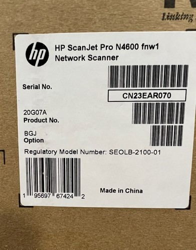 Scanner rete 20g07a - di, hp