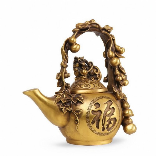 Teiera decorativa stile cinese - teiera,