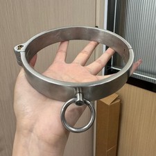 Bondage acciaio inox collare