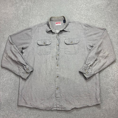 Camicia wrangler denim adult - denim,