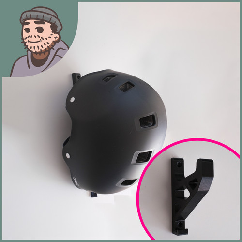 Supporto parete per - casco,