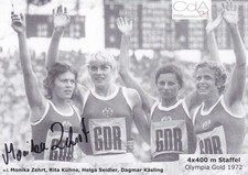 Monika ZEHRT - DDR, Gold