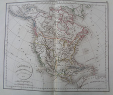 1830 ATLAS DE LA GEOGRAPHIE ANCIENNE MOYEN AGE & MODERNE by DELAMARCHE MAPS ^