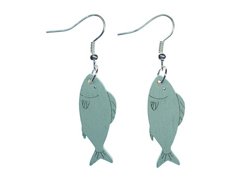 Orecchini pesce miniblings - orecchini,