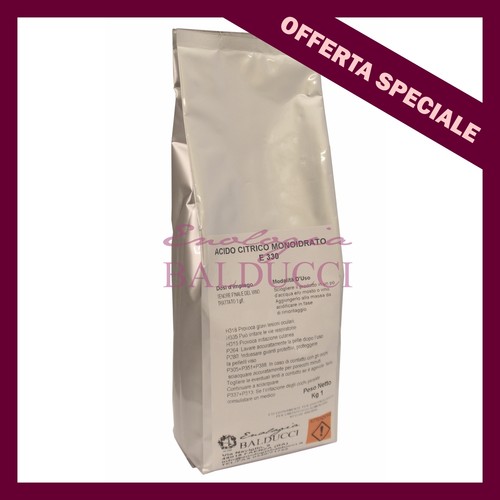 Offerta acido citrico - acido, kg.