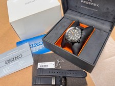 Orologio Seiko Prospex Black Monster SRPH13K1 4R36 edizione limitata con scatola/documenti