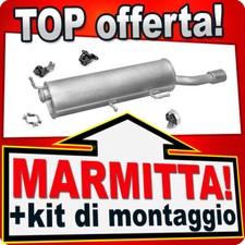 Silenziatore Posteriore per