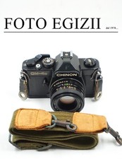 CHINON CM-4s + AUTO-CHINON 50mm f 1,9 Attacco Pentax K GARANZIA 6 MESI FUNZIONA