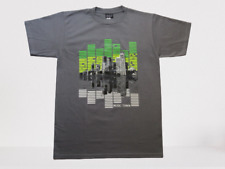 DJ Music Town Sound Equalizer building graphic/Banksy inspired/Funny men T Shirt