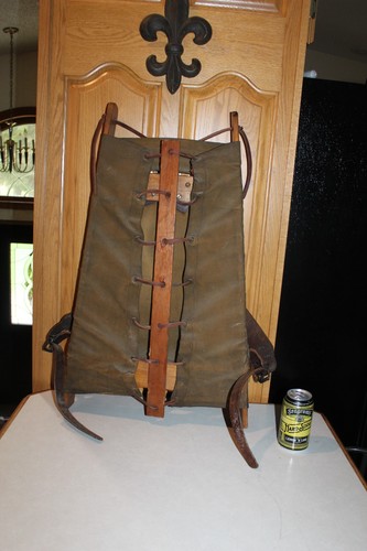 Zaino cacciatore vintage legno