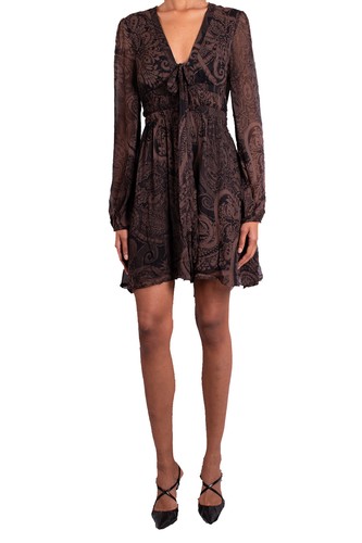 Pinko brown dress 106744 - pinko, a389
