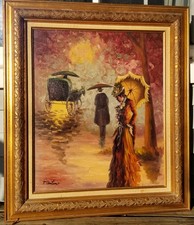 Dipinto olio originale - , firmato