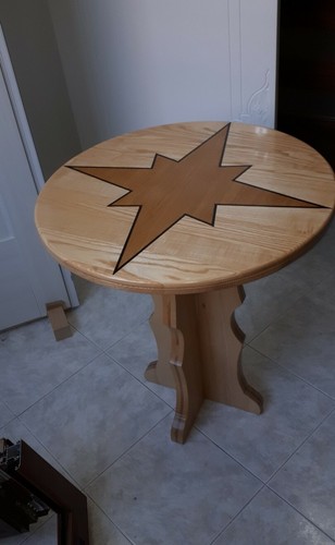 Tavolino artigianale legno - artigianale,