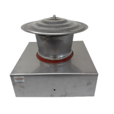 Comignolo inox base quadrata - base,