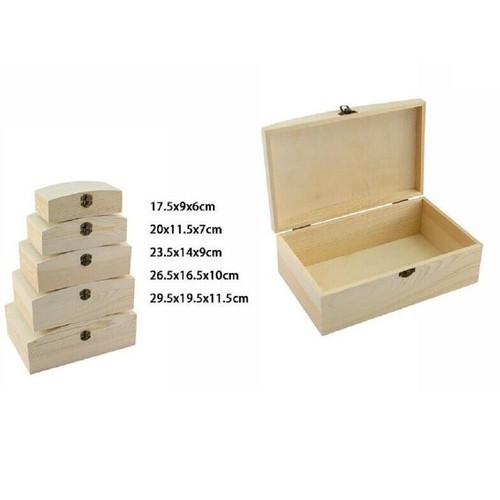 Set 5pz scatole legno - set,