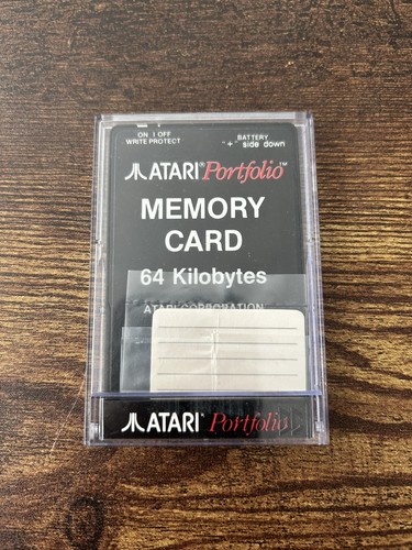 Atari portfolio computer - portfolio,