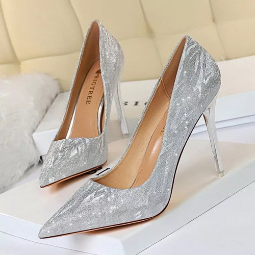 Decolte argento punta con - decolte,