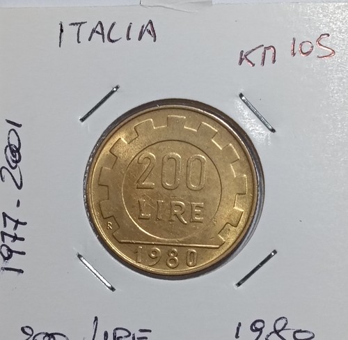 Italia 200 lire 1980 - 200,