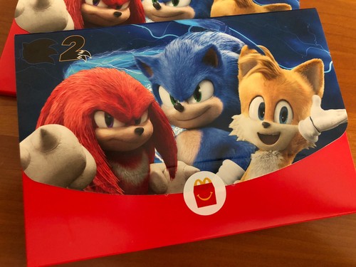 Sorpresa happy meal - happy, sonic
