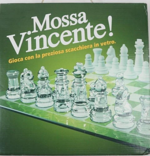Scacchiera vetro mossa - in,