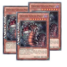 3x ORRORE CENTO-PIEDI (Hundred-Footed Horror) Comune • PRIO IT099 • 1Ed • Yugioh