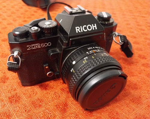 Fotocamera vintage ricoh xr500 - fotocamera,