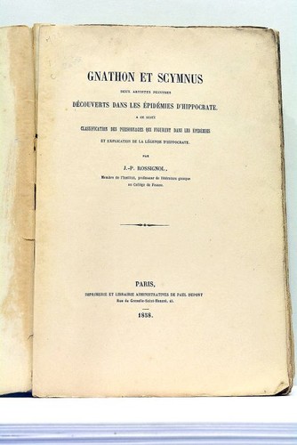 Livre ancien gnathon - livre,