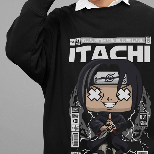 Felpa naruto anime itachi - felpa,