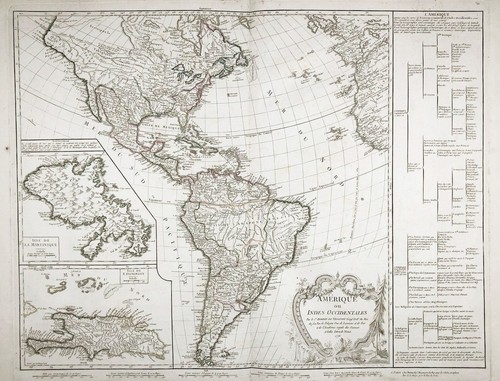 Mappa dell america - mappa, dell'america