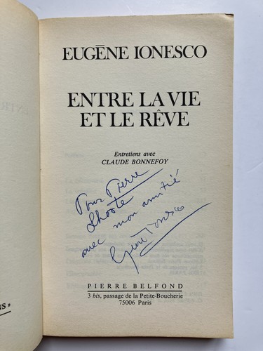 Entre vie le rêve - et, "