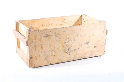 Vecchia cassa legno 77 - cassa,