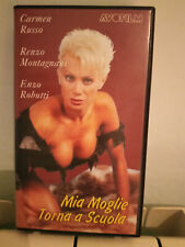 vecchia VHS mia moglie torna scuola con carmen russo