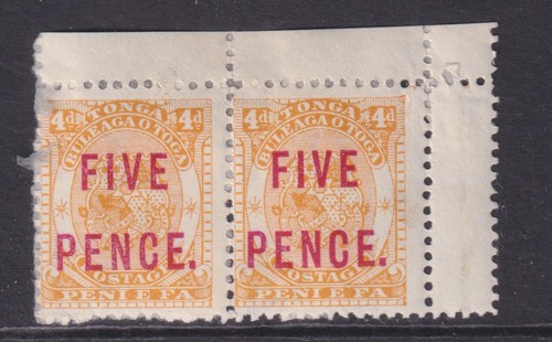 Tonga 1893 cinque pence su - 1893,