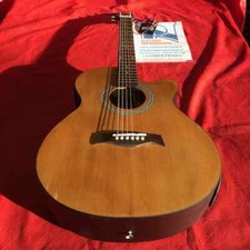 Chitarra acustica DeSalvo DS AG3CEQMJ Solid Cut-Away Mini Jumbo Natural Eq