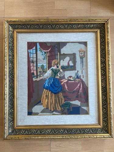 Quadro ricamo punto - ricamo, a