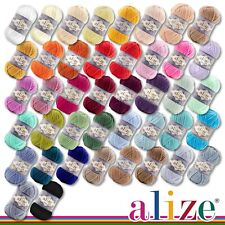 Alize 3 x 100 G Velluto Lana Filo Ciniglia Vellutata Lanoso Soffice 42 Colori