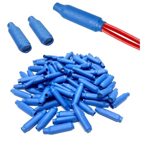 100pz connettori blu - blu, b