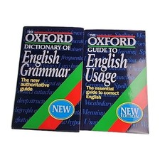 2x Oxford English Grammar &