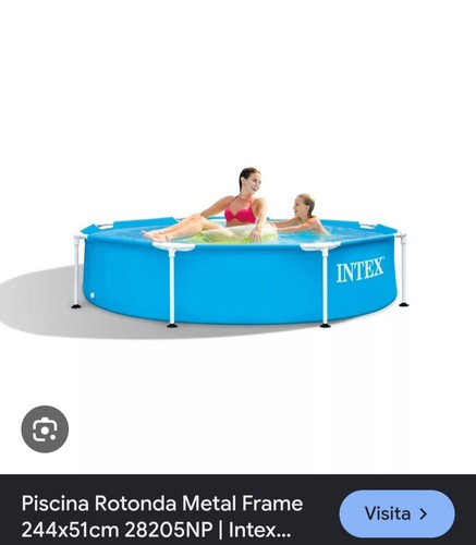 Intex 28205 piscina metal - intex,
