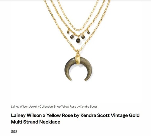 Collana lainey wilson rosa - wilson,