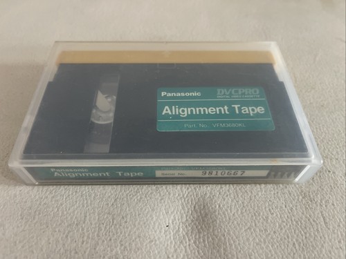 Panasonic dvcpro pal alignment - pal,