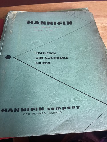 Pressa idraulica hannifin - pressa, open