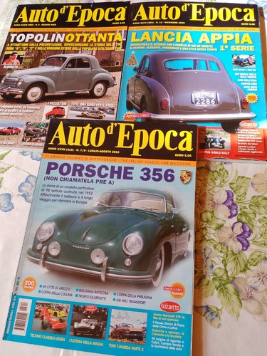 Auto epoca rivista mensile - auto, d'epoca