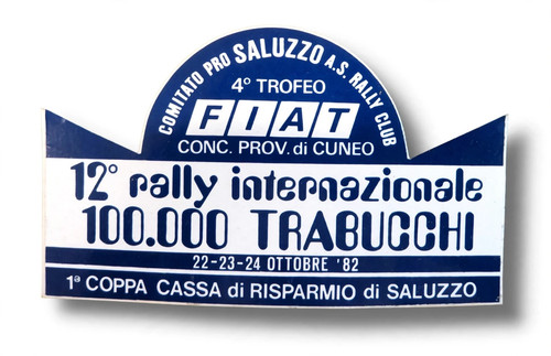 Adesivo vintage rally - adesivo,