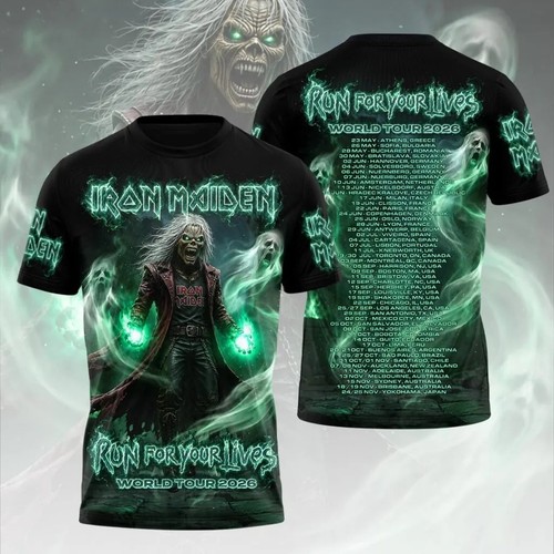 Camicia iron 1maiden 2026 - camicia, 3d