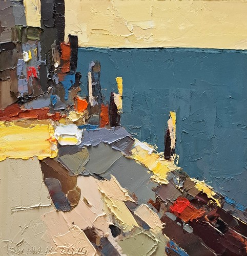 Tavolozza pittura olio