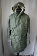Cappotto Parka Militare Vintage Originale Marines Verde Tg Medium Mod Scooter Revival