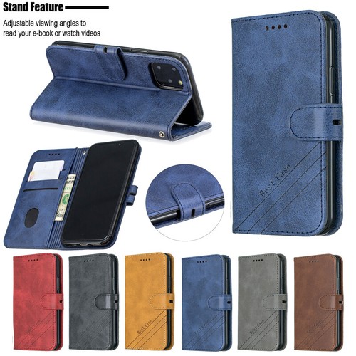 Custodia telefono flip pelle