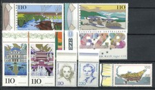 Germania 1997-98 MNH 100% Paesaggi, donne tedesche, residenze