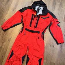 Tuta da sci Helly Hansen uomo XL tuta da neve pezzo unico bavaglino da neve guscio vintage impermeabile